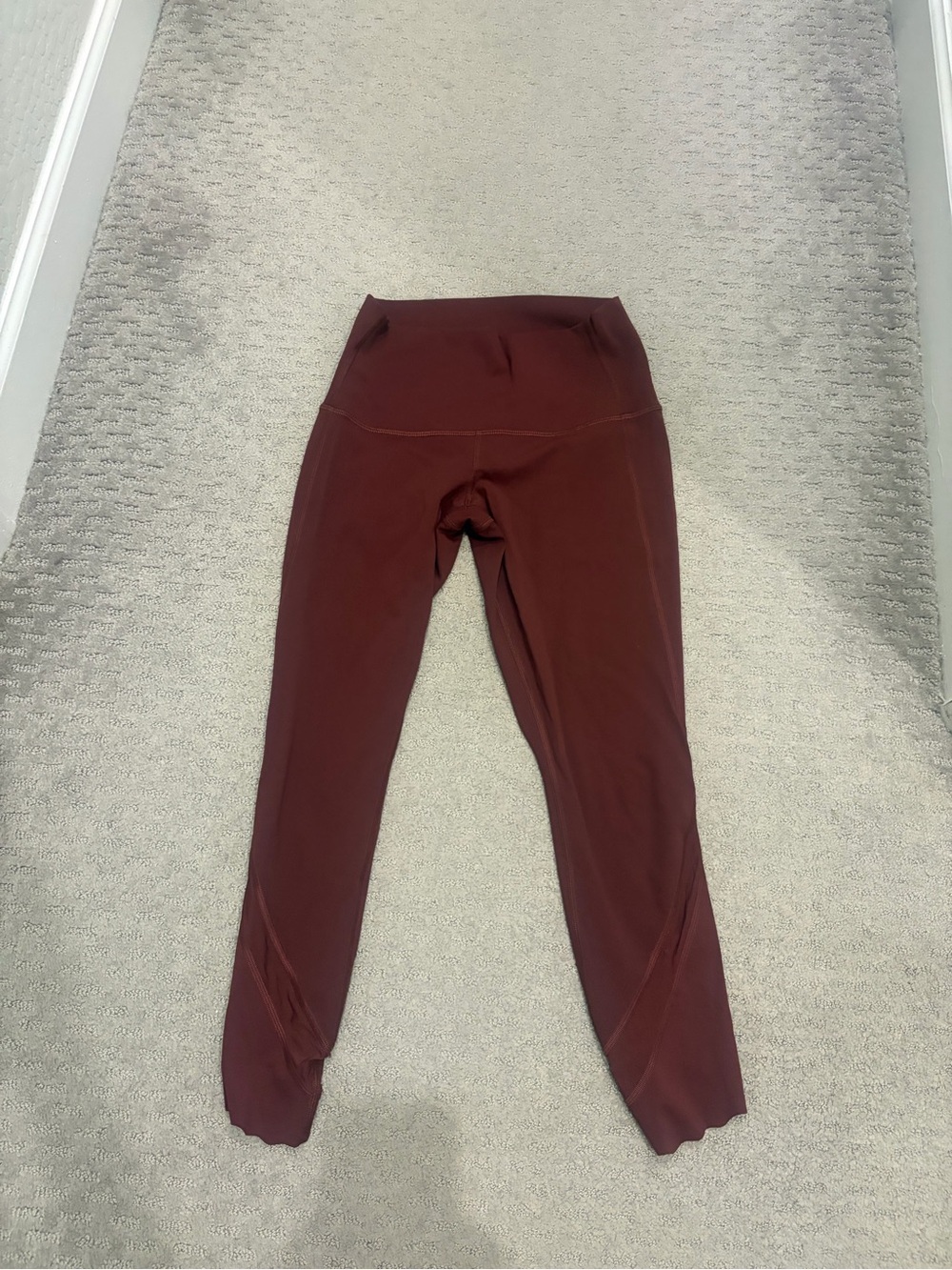 Lululemon Burgundy Leggings